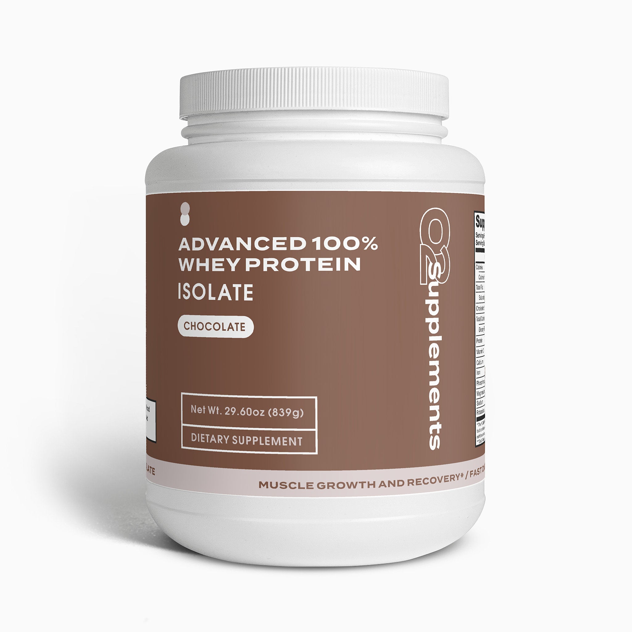 Advanced 100% Whey Protein Isolate (Chocolate)