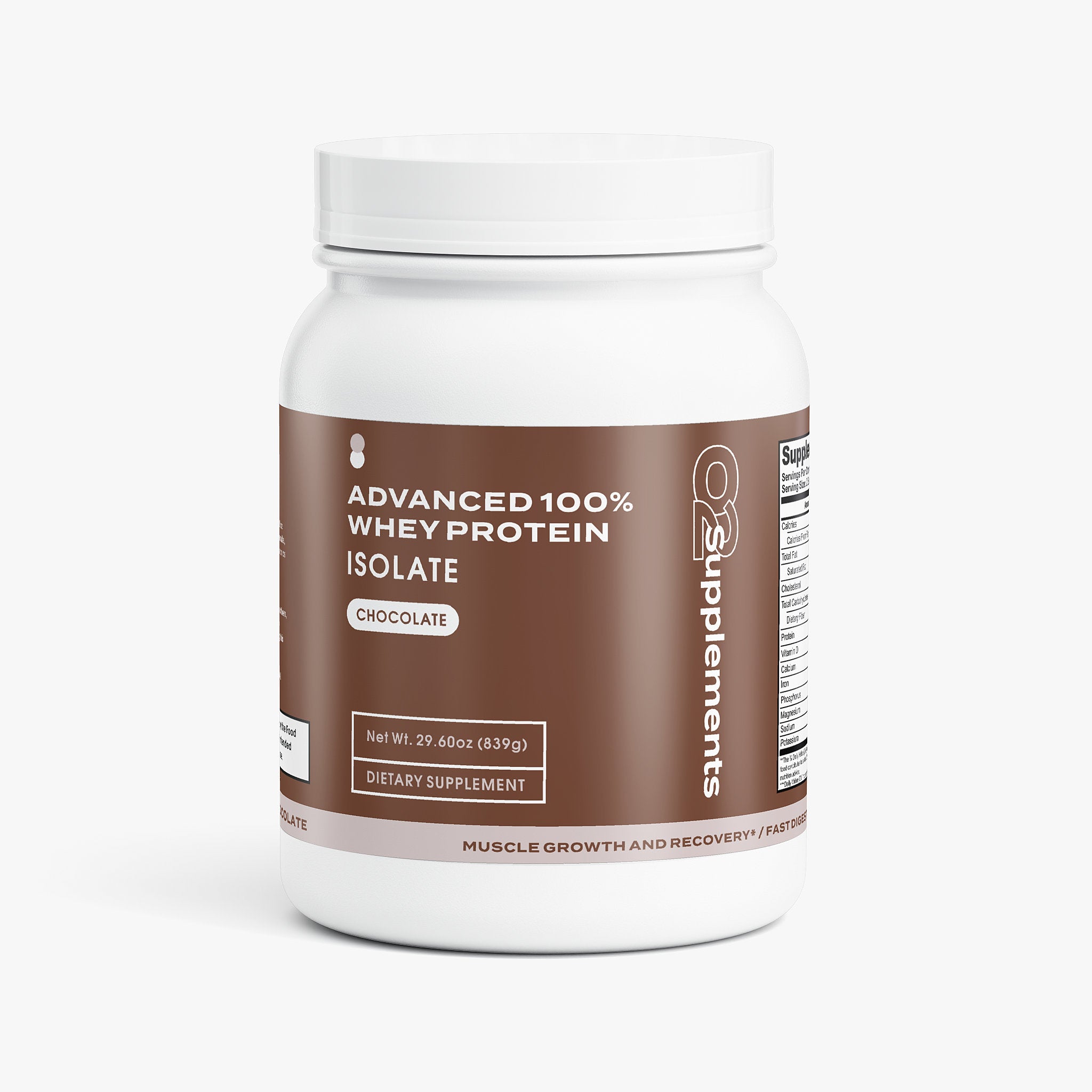 Advanced 100% Whey Protein Isolate (Chocolate)