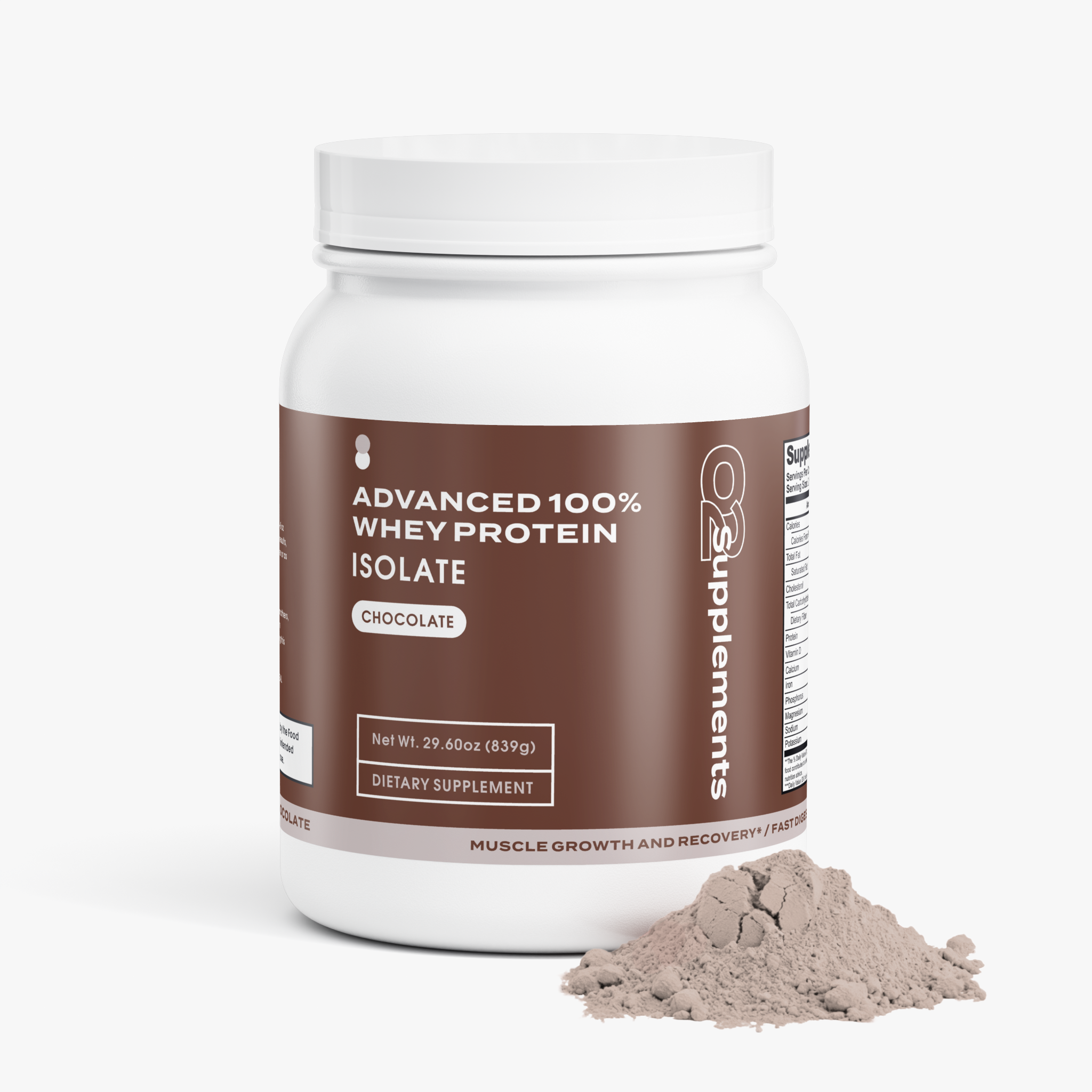 Advanced 100% Whey Protein Isolate (Chocolate)