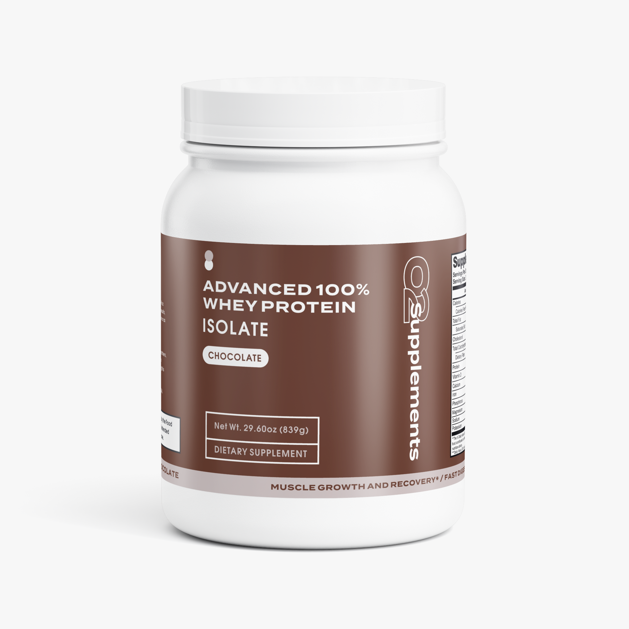 Advanced 100% Whey Protein Isolate (Chocolate)